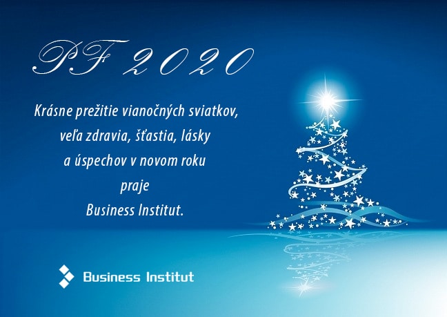 Vianočné prianie od Business Institutu